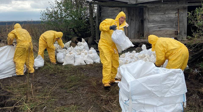 Ви зараз переглядаєте На Чернігівщині утилізували десятки тонн безхазяйних агрохімікатів