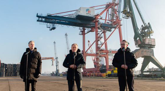 Ви зараз переглядаєте Польща побудує потужний зерновий термінал у порту Гданська