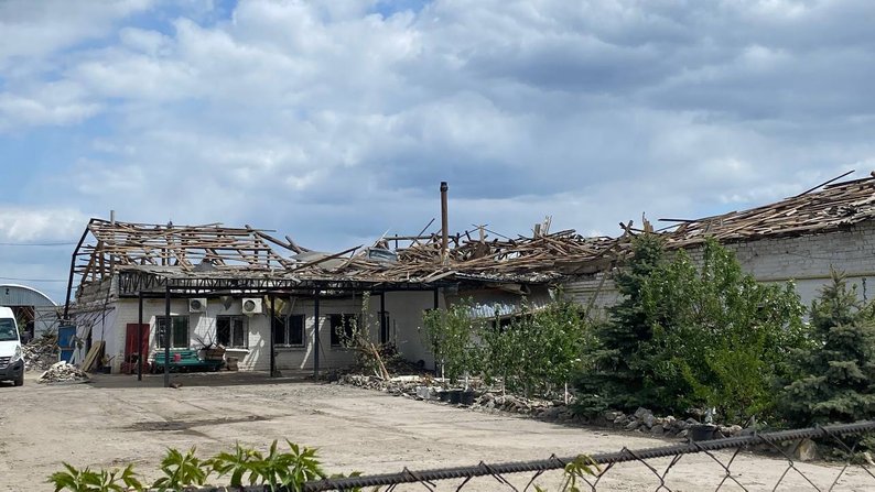 На Дніпропетровщині війська рф атакували фермерське підприємство1