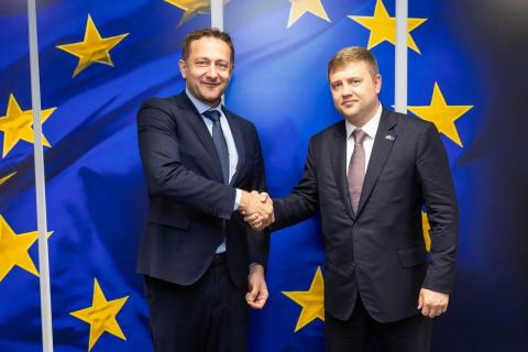 Ви зараз переглядаєте Віталій Коваль провів переговори з Єврокомісаром з питань сільського господарства Крістофом Хансеном у Брюсселі