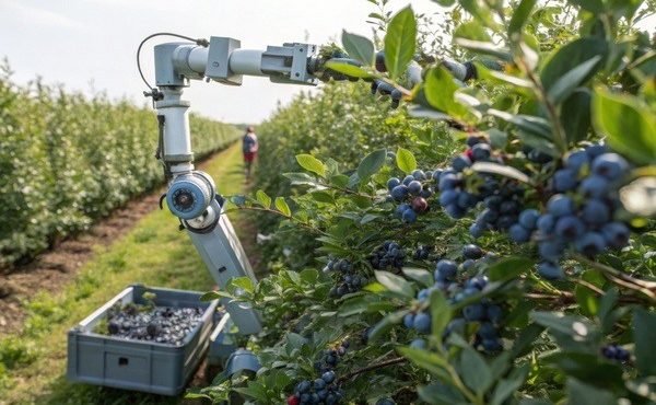 Ви зараз переглядаєте Дрони та м’яка робототехніка змінюють процес збирання та обробки фруктів