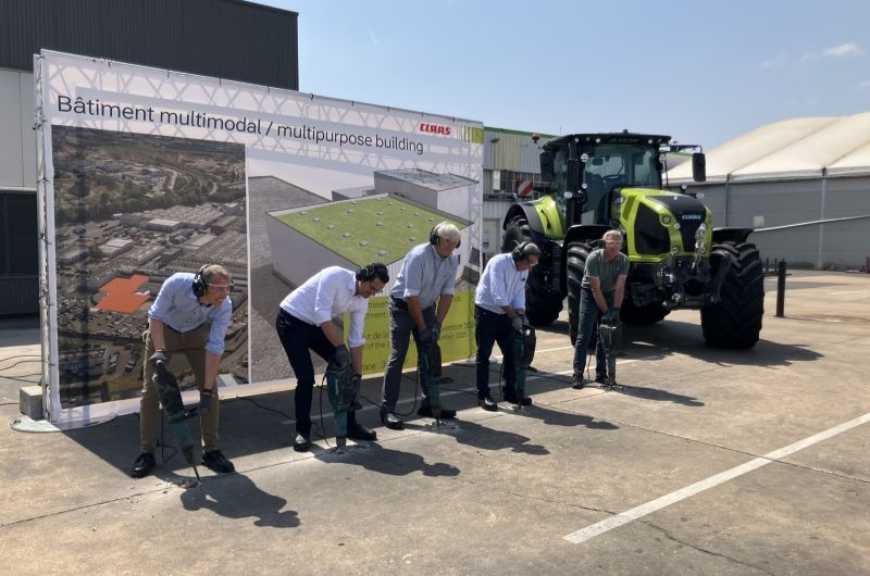 Ви зараз переглядаєте CLAAS розширює тракторний завод у Ле-Мані: розпочато будівництво нового комплексу
