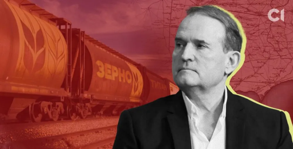 Ви зараз переглядаєте Компанія Медведчука вивозила зерно з окупованої частини України