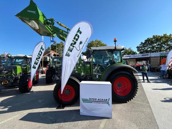 Ви зараз переглядаєте Електротрактор Fendt e100 Vario отримав золото на виставці Agra Radgona у Словенії