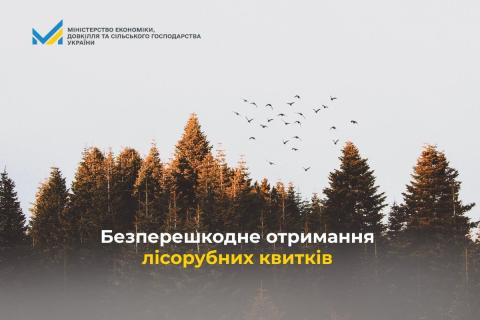 Ви зараз переглядаєте Безперешкодне отримання лісорубних квитків під час реорганізації підприємств