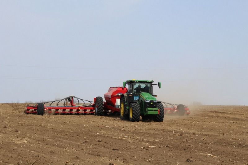 Ви зараз переглядаєте Агрофірма «Ольгопіль» збільшила посівну площу під озимою пшеницею, також сіють озимий горох