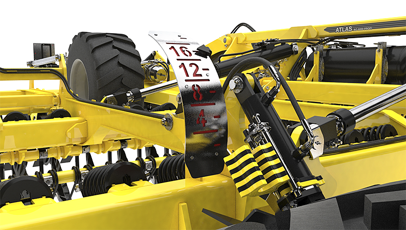 ATLAS AO_PROFI GEN II – дискова борона для обробітку ґрунту з великою кількістю пожнивних решток8