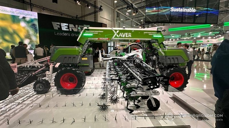 Ви зараз переглядаєте На Agritechnica 2025 безпілотну систему для точного землеробства Xaver GT презентував Fendt