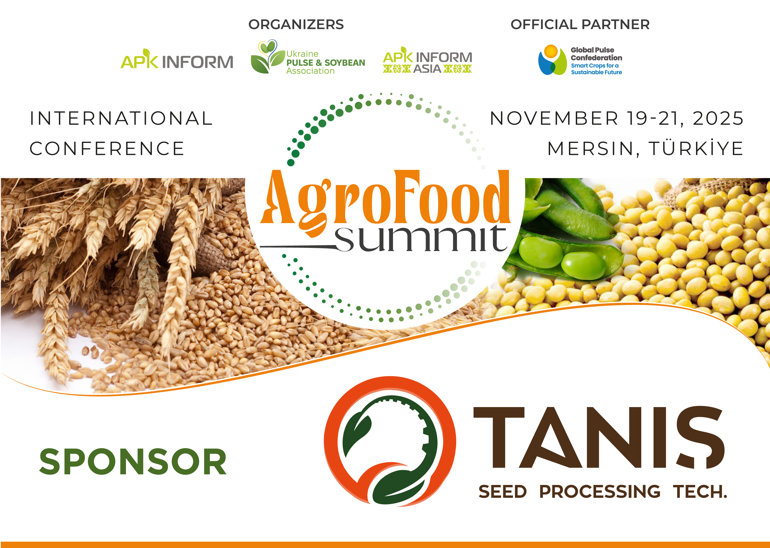 Tanış A.Ş. виступає спонсором міжнародної конференції AgroFood Summit 20250