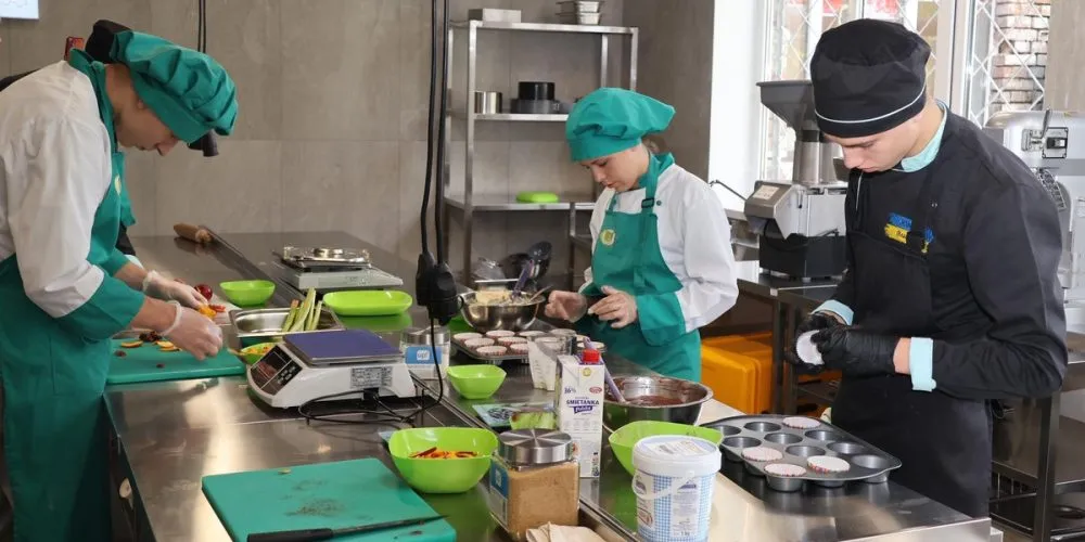 В коледжі на Київщині створили сучасний кулінарний хаб1