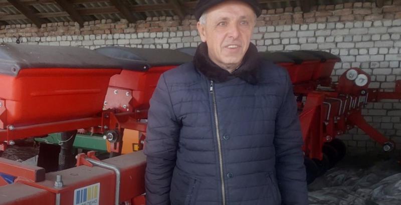 Фермер Петро Береза з Тернопільщини