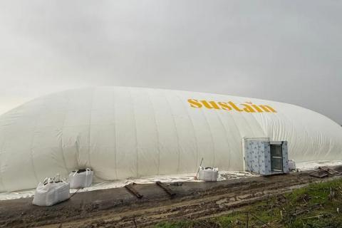 Ви зараз переглядаєте Інноваційний купол використовуватиме газ зі сміттєзвалища для вирощування овочів