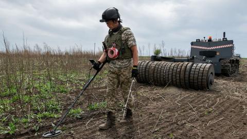Ви зараз переглядаєте В лютому в межах держпрограми розміновано 970 га земель сільськогосподарського призначення