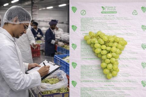 Ви зараз переглядаєте Інноваційна технологія зберігання винограду продовжує термін до 98 днів