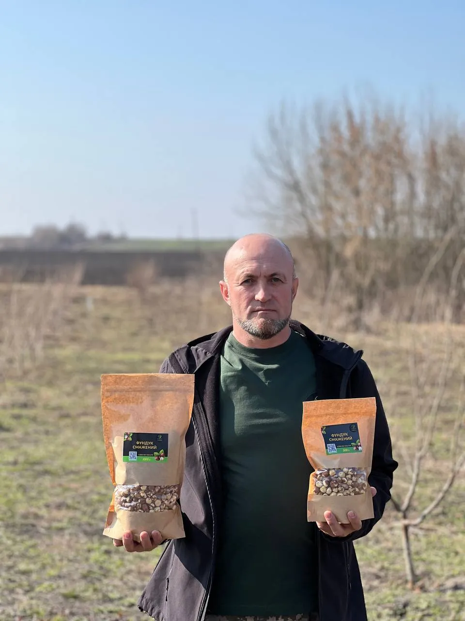 На Житомирщині ветеран ЗСУ вирощує фундук1