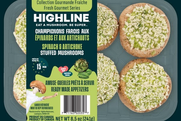 Начинені гриби (Stuffed Mushrooms) від Highline Mushrooms