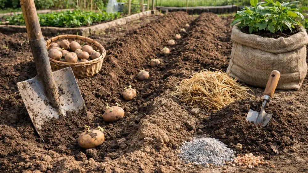 Названо 5 причин чому картопля дає слабкий врожай1