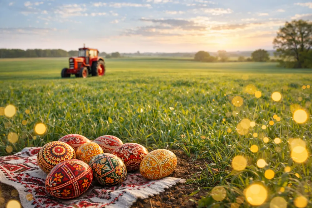 Зі світлим святом Великодня, непереможні аграрії України!2