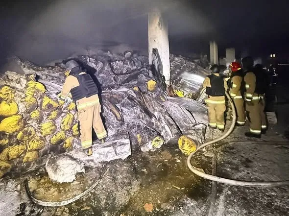 На Одещині знову масовано атакували портові обʼєкти1