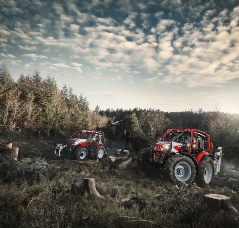 Ви зараз переглядаєте Новий Steyr Forstschlepper: адаптація Plus-трактора для лісового господарства