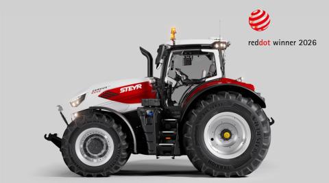 Ви зараз переглядаєте Трактори STEYR Cervus CVT отримали Red Dot Award у категорії Product Design