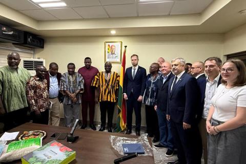 Ви зараз переглядаєте Україна розвиває аграрне партнерство з Ганою на базі першого агрохабу