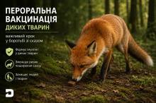 Ви зараз переглядаєте В Україні стартувала весняна кампанія з пероральної імунізації диких тварин проти сказу