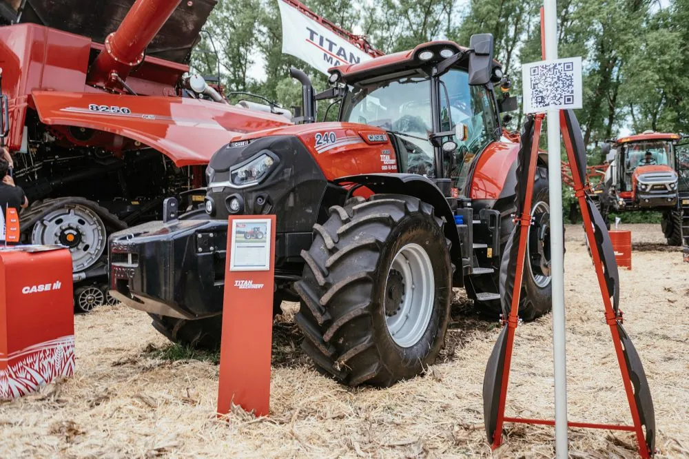 Titan Machinery Україна представила на AGRO Challenge 2026  техніку Case IH, Kuhn та Bednar1