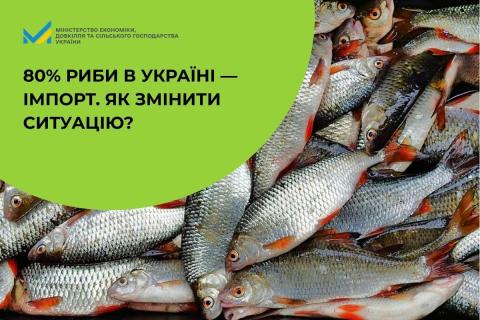 Ви зараз переглядаєте У Мінекономіки заявили, що близько 80% рибної продукції на внутрішньому ринку України — імпорт
