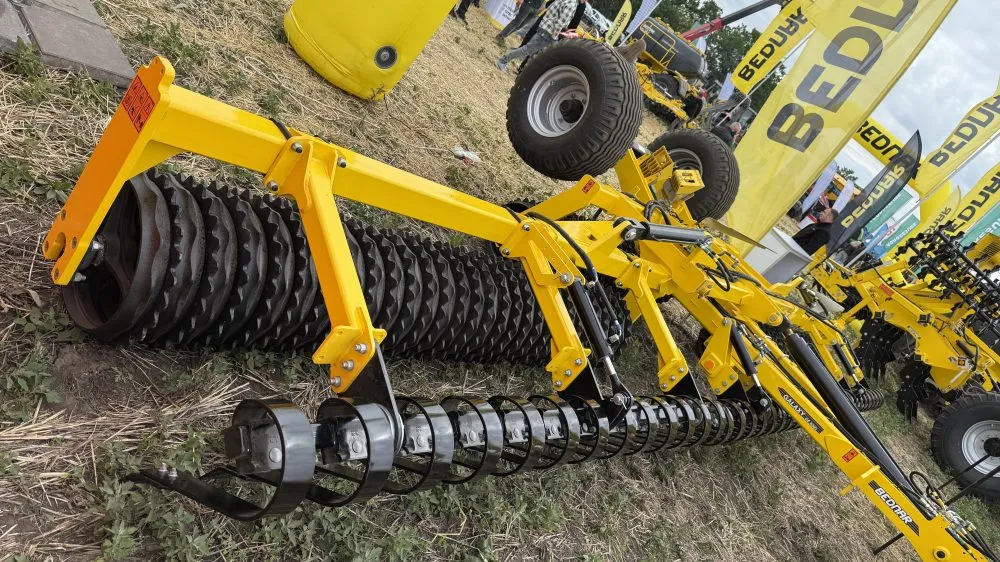 BEDNAR вперше презентував коток GALAXY на Дні поля AGRO Кіровоградщина1