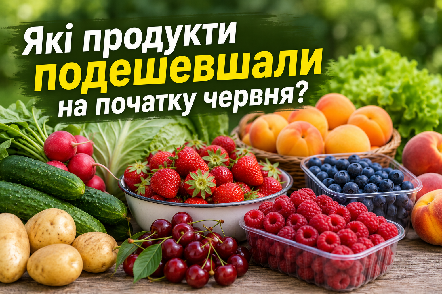 Ви зараз переглядаєте Стало відомо, які продукти суттєво подешевшали на початку червня