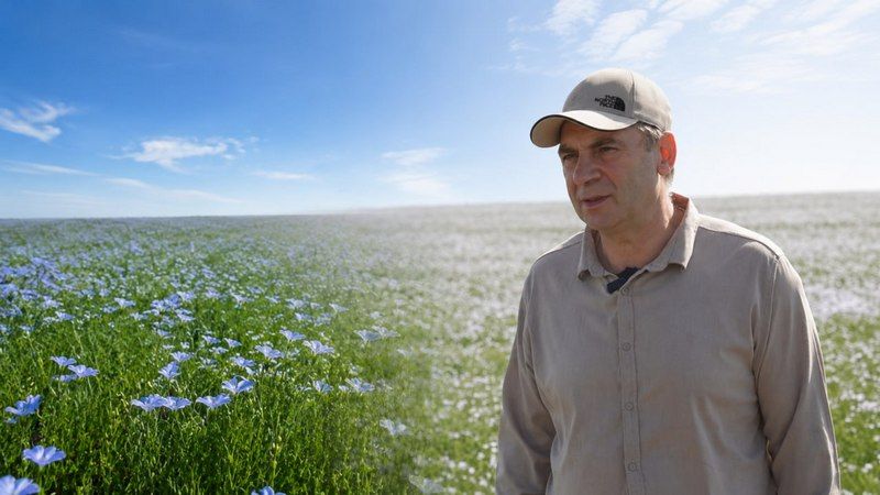 Ви зараз переглядаєте На Кіровоградщині площі під льоном олійним збільшила площі у 4 рази