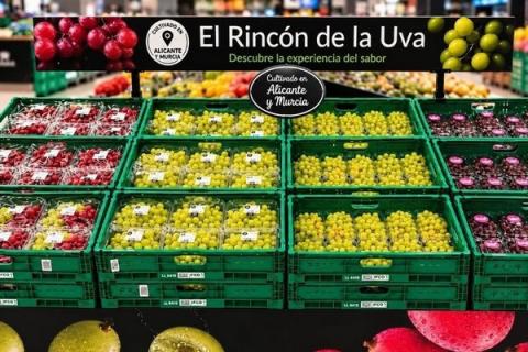 Ви зараз переглядаєте Carrefour представив улітку концепт «El Rincón de la Uva» з 10 новими сортами столового винограду з Іспанії