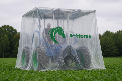 Ви зараз переглядаєте На AgroTechniek Holland 2026 покажуть електричний носій знарядь E-Horse для міжрядних робіт