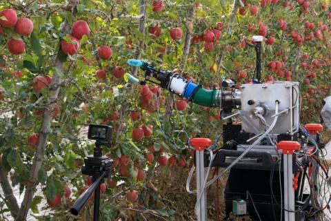 Ви зараз переглядаєте Корнелльський університет за грант USDA $7,5 млн розробляє багатофункціональних роботів для садів