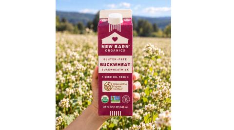 Ви зараз переглядаєте New Barn Organics і BAM домовилися про співпрацю та виводять на полиці молоко з гречки у мережі Whole Foods