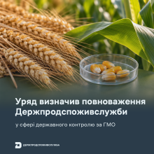 Ви зараз переглядаєте Уряд визначив повноваження Держпродспоживслужби у сфері державного контролю за ГМО