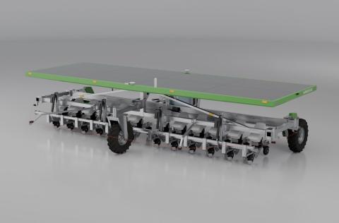Ви зараз переглядаєте FarmDroid розробив ширшу версію автономного польового робота FD60 із захватом 6,75 м