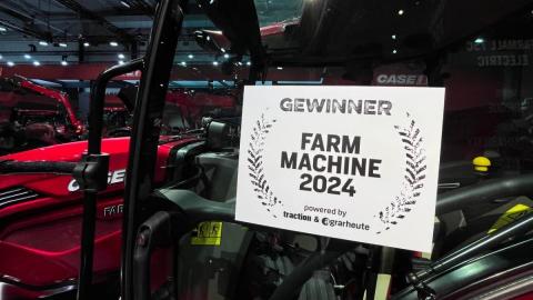 Електротрактор Case IH Farmall 75C Electric отримав нагороду Farm Machine Award 2024 Рис.1