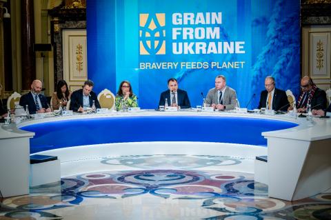 Микола Сольський під час другого саміту Grain From Ukraine: Знаково, що програма повертається до портів Великої Одеси Рис.1